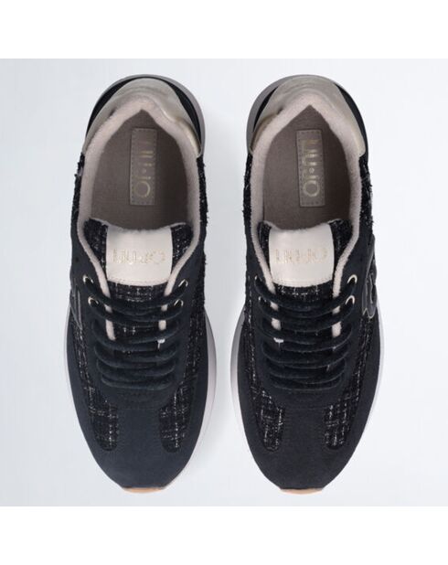 Baskets en Cuir Dreamy noires