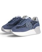 Baskets en Cuir Dreamy bleues
