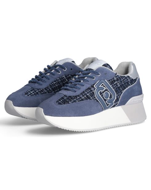 Baskets en Cuir Dreamy bleues