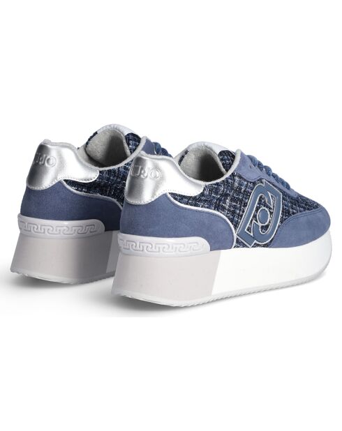 Baskets en Cuir Dreamy bleues