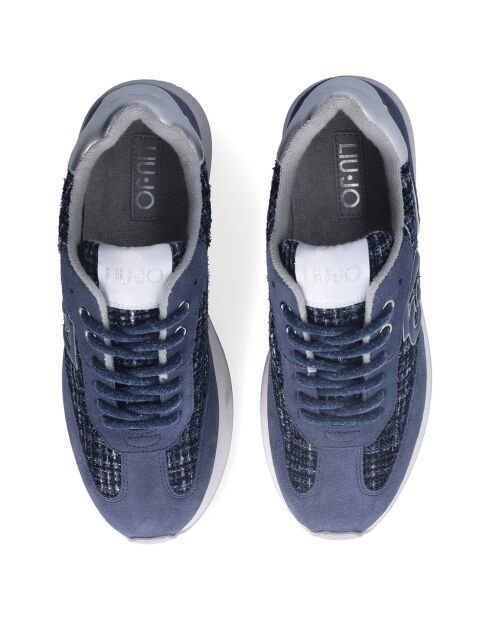 Baskets en Cuir Dreamy bleues