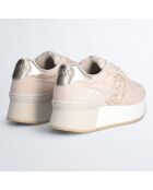 Baskets en Cuir Dreamy pêche