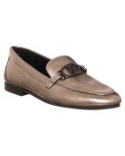 Mocassins en Cuir Emel moka