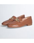 Mocassins en Cuir Emel marron