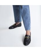 Mocassins en Cuir Emel noires