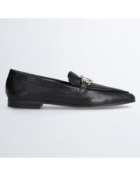 Mocassins en Cuir Emel noires