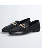 Mocassins en Cuir Emel noires