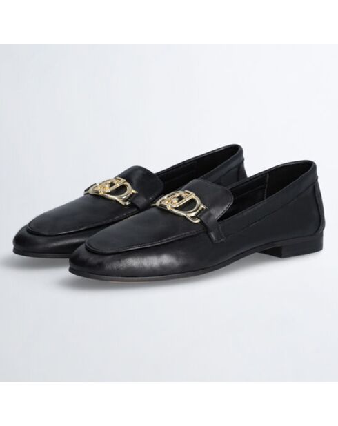Mocassins en Cuir Emel noires