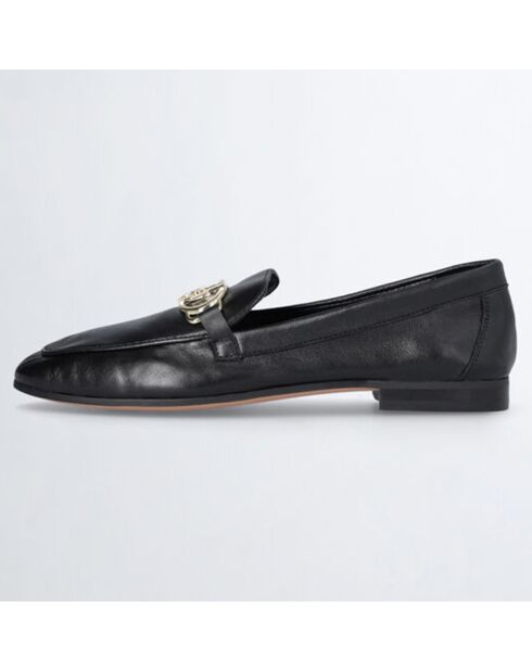 Mocassins en Cuir Emel noires