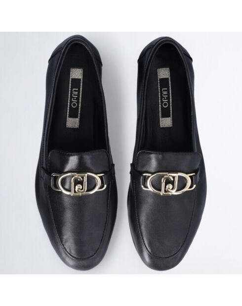 Mocassins en Cuir Emel noires