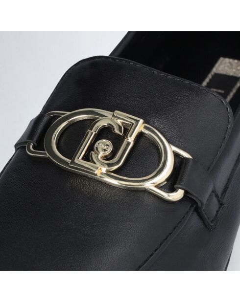 Mocassins en Cuir Emel noires