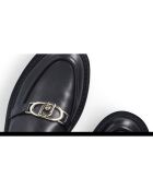 Mocassins en Cuir Forty noires