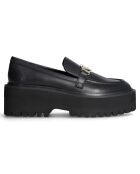 Mocassins en Cuir Forty noires