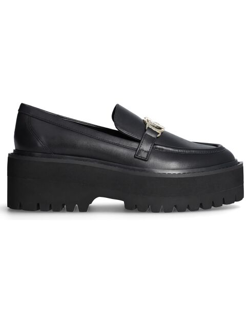 Mocassins en Cuir Forty noires