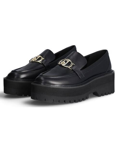 Mocassins en Cuir Forty noires