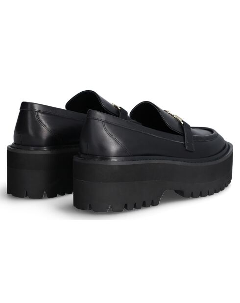 Mocassins en Cuir Forty noires