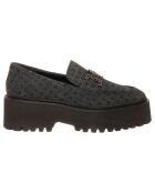 Mocassins en Cuir Forty noirs
