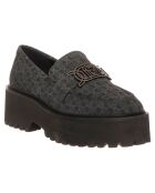Mocassins en Cuir Forty noirs