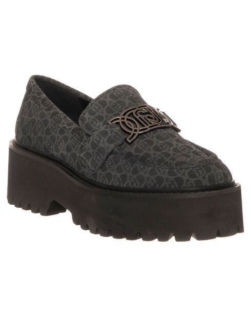 Mocassins en Cuir Forty noirs