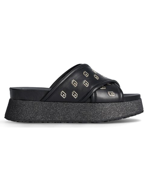 Mules Frida noires