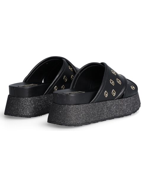 Mules Frida noires