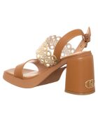 Sandales Gisele cognac