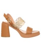 Sandales Gisele cognac