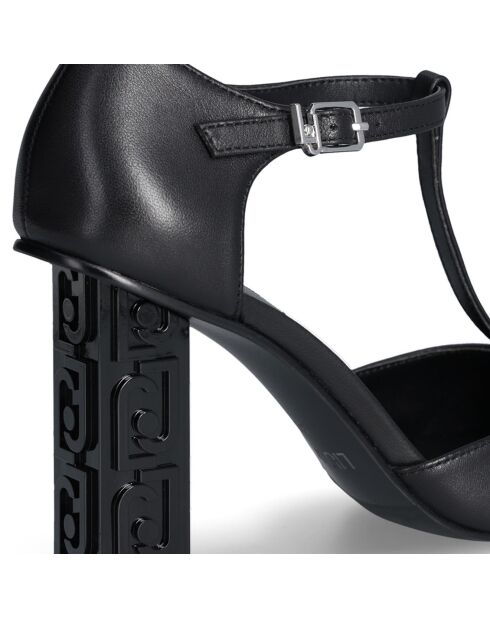 Salomés en Cuir Jennifer noires