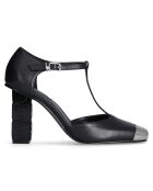 Salomés en Cuir Jennifer noires