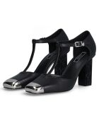 Salomés en Cuir Jennifer noires