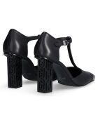 Salomés en Cuir Jennifer noires