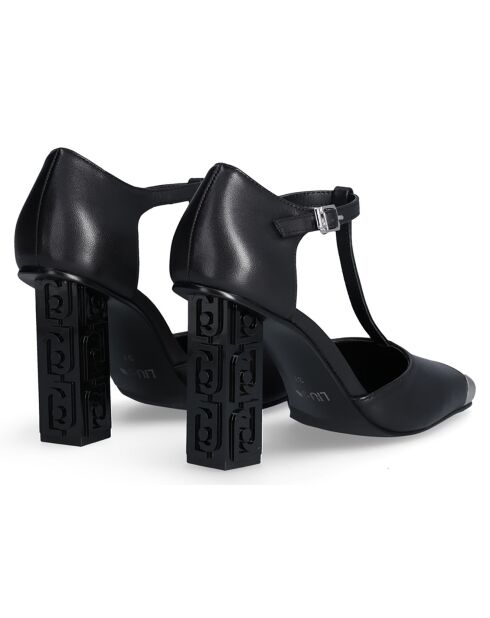 Salomés en Cuir Jennifer noires