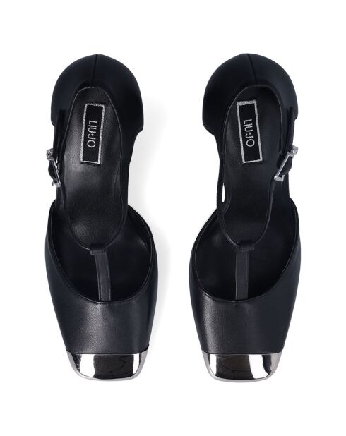 Salomés en Cuir Jennifer noires