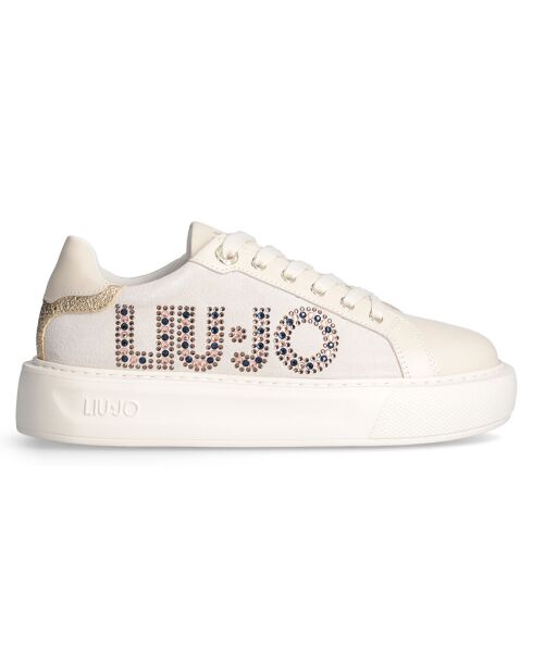 Baskets en Cuir Kylie écrues