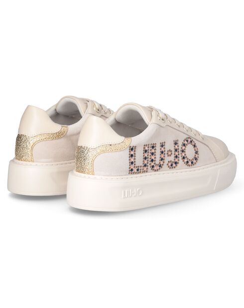 Baskets en Cuir Kylie écrues