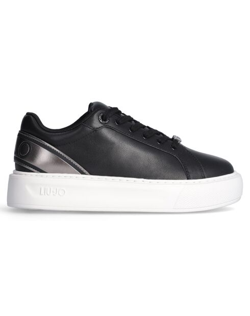 Baskets en Cuir Kylie noires