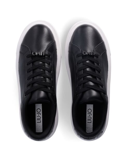 Baskets en Cuir Kylie noires
