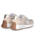 Baskets en Cuir Lolo beiges