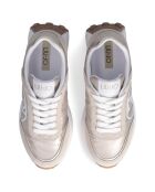 Baskets en Cuir Lolo beiges
