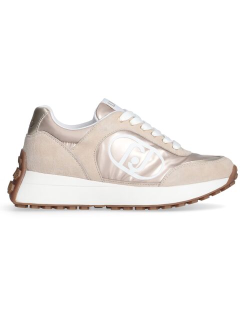 Baskets en Cuir Lolo beiges