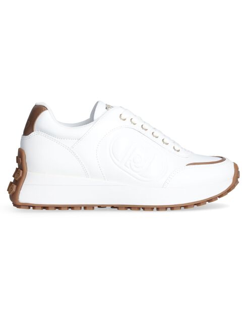 Baskets en Cuir Lolo blanches