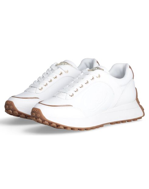 Baskets en Cuir Lolo blanches
