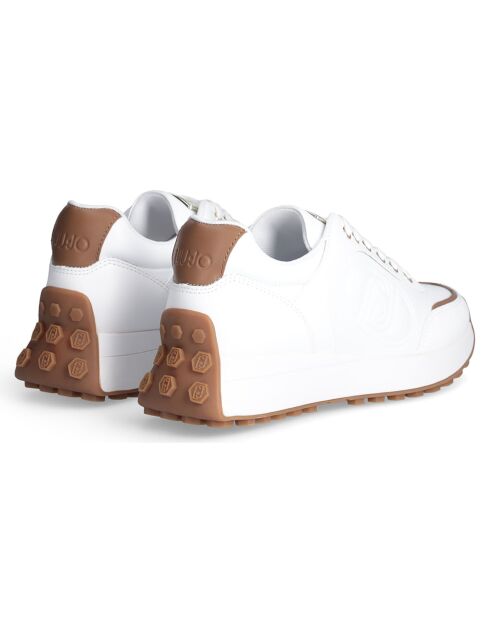 Baskets en Cuir Lolo blanches