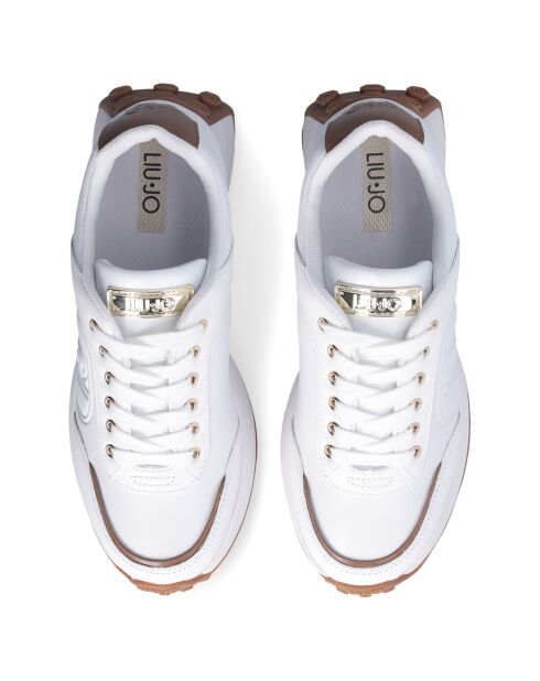Baskets en Cuir Lolo blanches