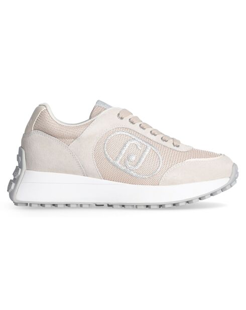 Baskets en Cuir Lolo beiges