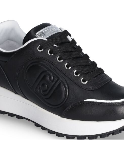 Baskets en Cuir Lolo noires