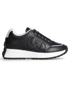 Baskets en Cuir Lolo noires
