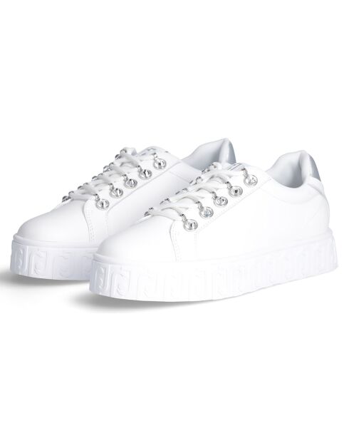 Baskets en Cuir Lovely blanches