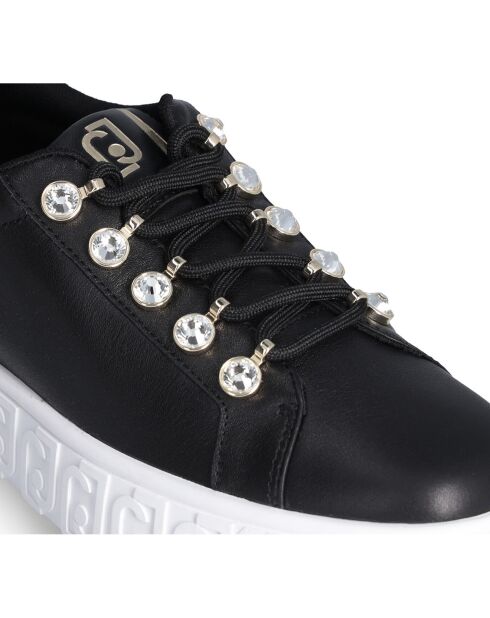 Baskets en Cuir Lovely noires