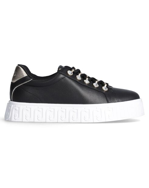 Baskets en Cuir Lovely noires